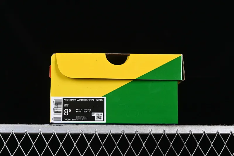 All categories Nk SB Dunk series Nk SB Dunk Low low-top sneakers Nk SB Dunk Low Pro QS "What Thepaul" element style stitching SB low-top casual sneakers DM0807-600